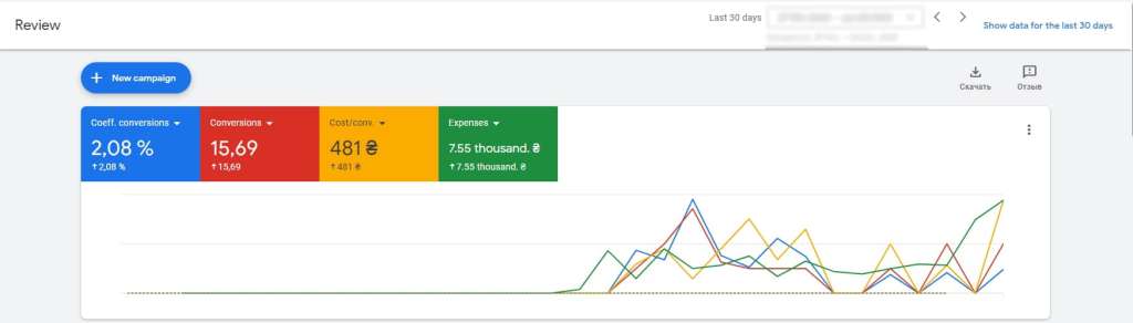 Google Ads Case Study: Online_school